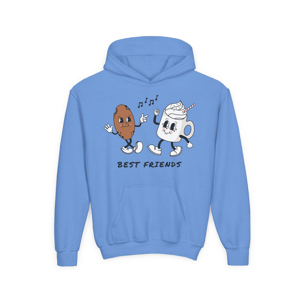 Youth Hoodie — "Best Friends" Cookie & Hot Chocolate Pullover