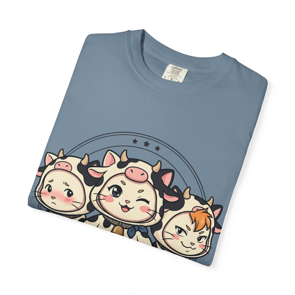 Cute Cow Cats trio