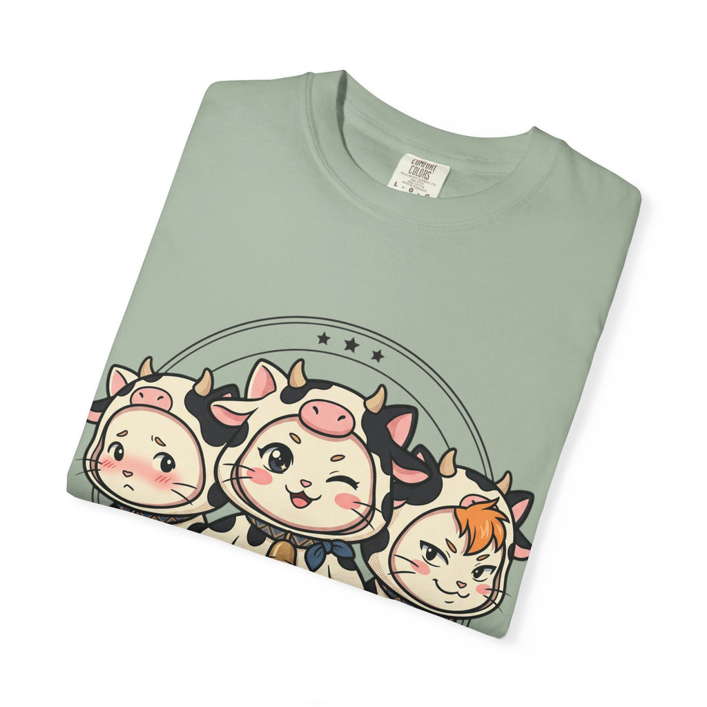 Cute Cow Cats trio