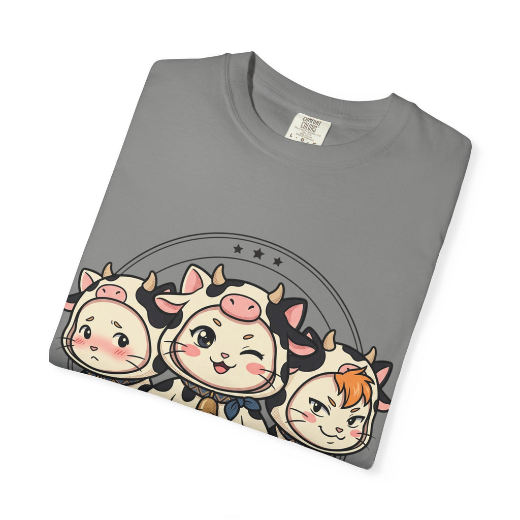 Cute Cow Cats trio