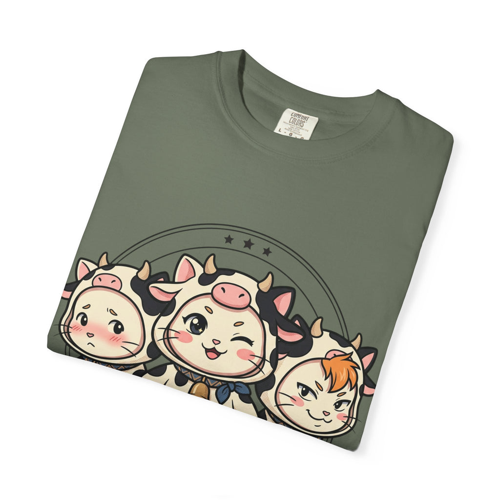 Cute Cow Cats trio