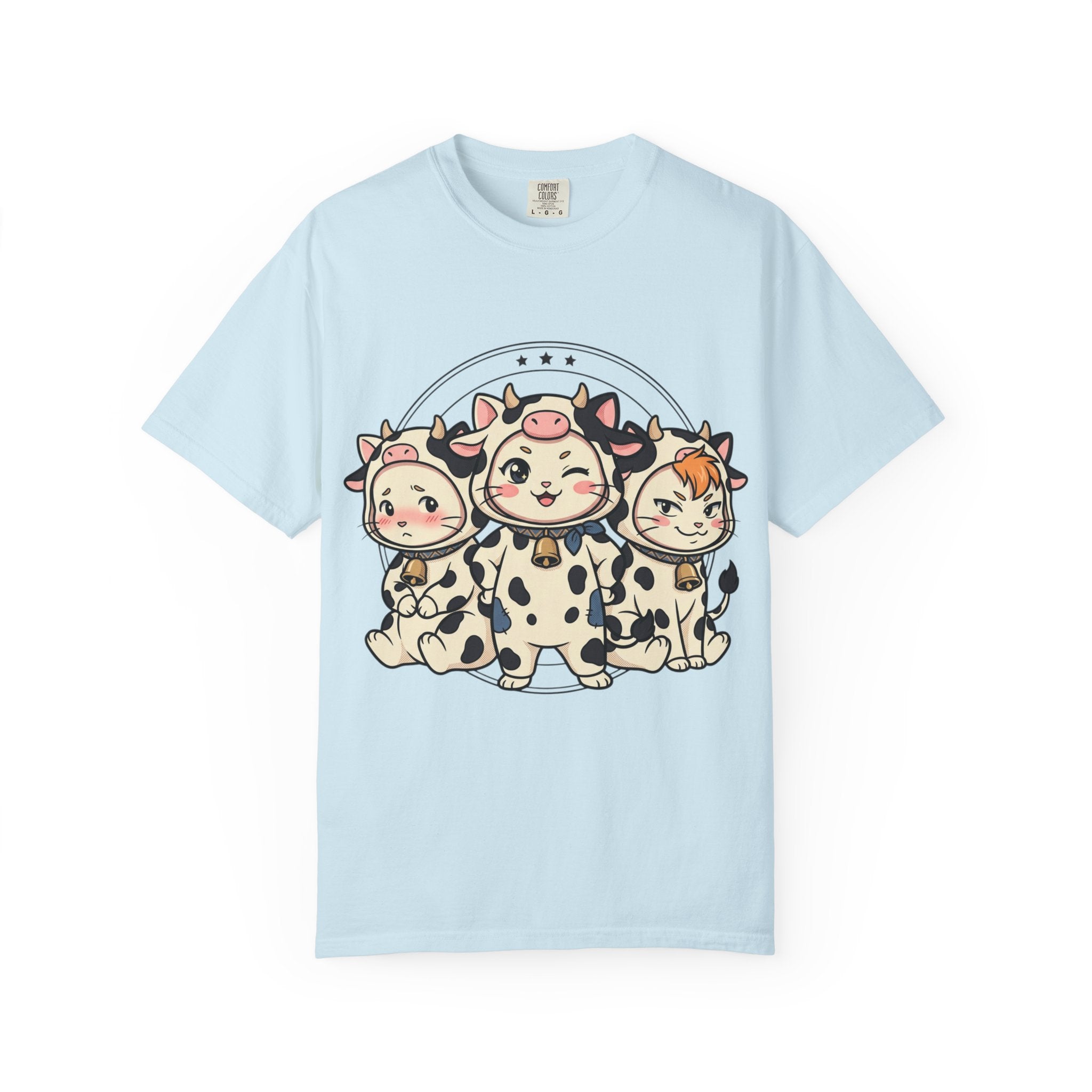 Cute Cow Cats trio