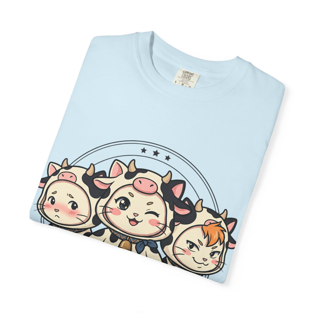 Cute Cow Cats trio